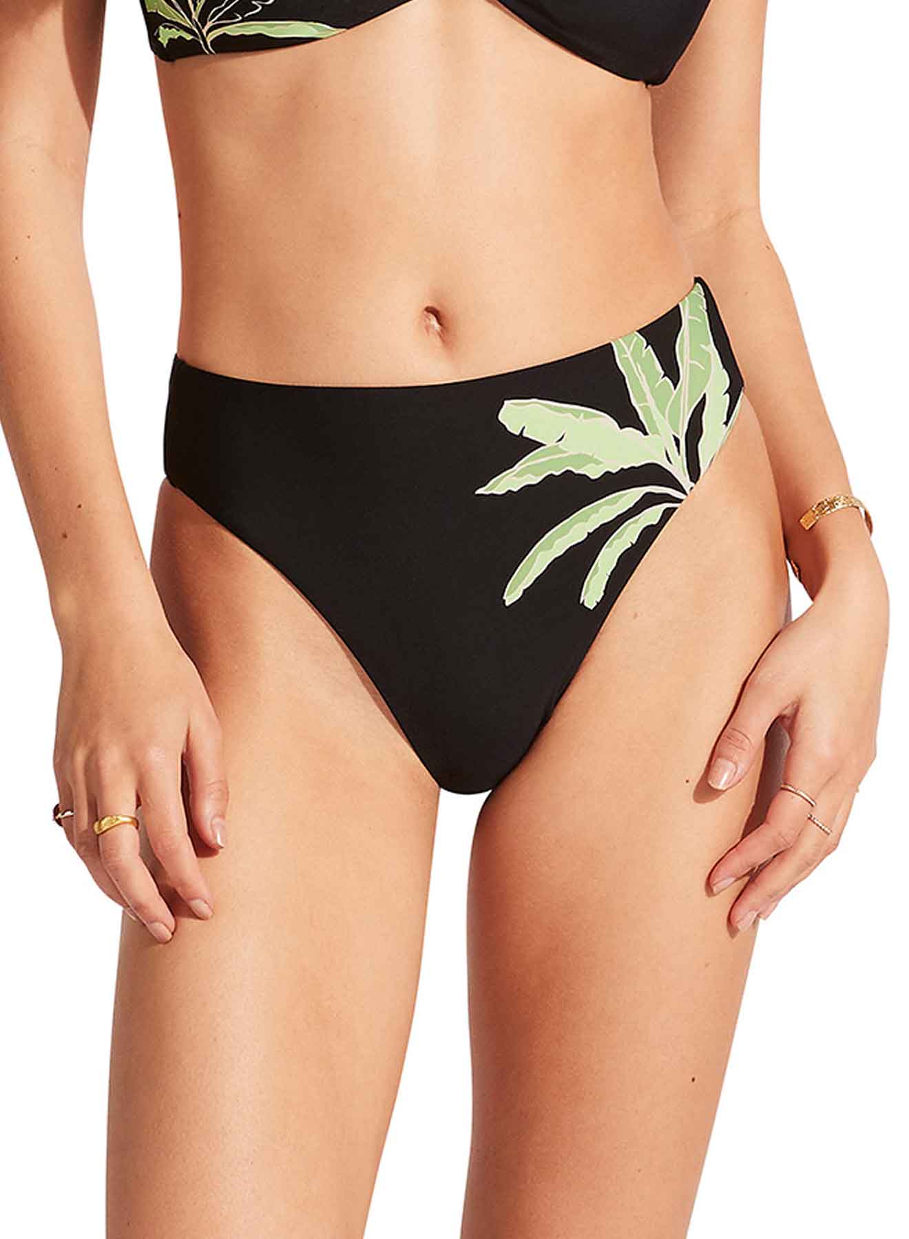 Seafolly High Rise Pant - Palm Paradise