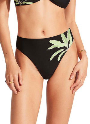 Seafolly High Rise Pant - Palm Paradise