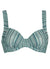 Olympia F-H Cup Underwire Bra - Stripe That Down