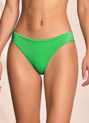 Maaji Sublimity Reversible Signature Cut Classic Bikini Bottom - Parakeet Green