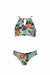 Olympia Girls Bikini Set - Floral Grey