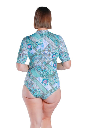 Capriosca Short Sleeve Rash Vest - Whitehaven