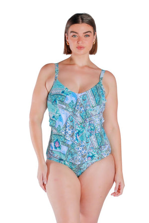 Capriosca 3 Tier One Piece - Whitehaven