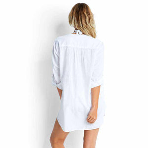 Seafolly Boyfriend Beach Shirt - Beach Basics