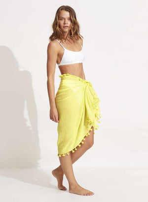 Seafolly Cotton Gauze Sarong - Beach Edit