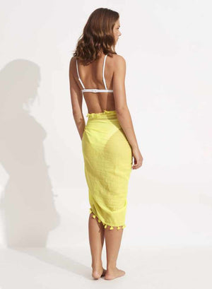 Seafolly Cotton Gauze Sarong - Beach Edit
