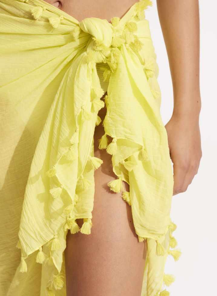 Seafolly Cotton Gauze Sarong - Beach Edit