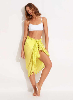 Seafolly Cotton Gauze Sarong - Beach Edit