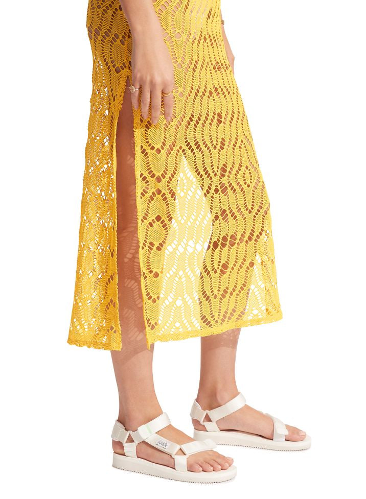 Seafolly Bamba Mesh Cover Up - Beach Edit