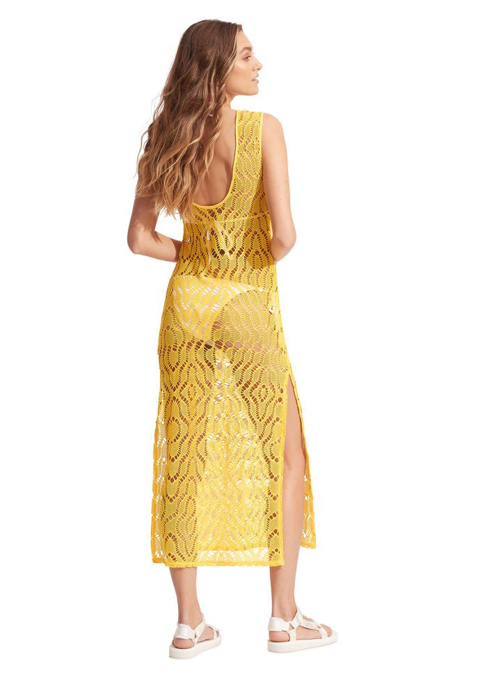 Seafolly Bamba Mesh Cover Up - Beach Edit