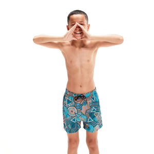 Speedo Junior Boys Printed 13 Watershort - Bondi Vibes