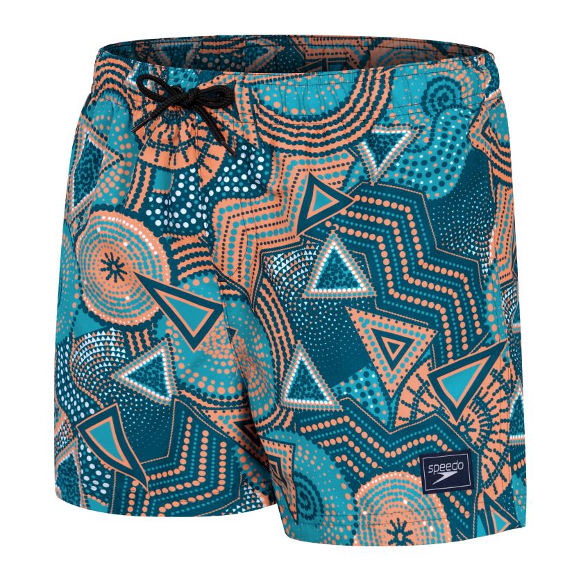 Speedo Junior Boys Printed 13 Watershort - Bondi Vibes