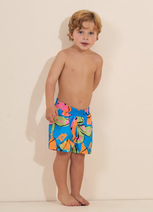 Maaji Little Sailor Boys Trunks - Water Flower