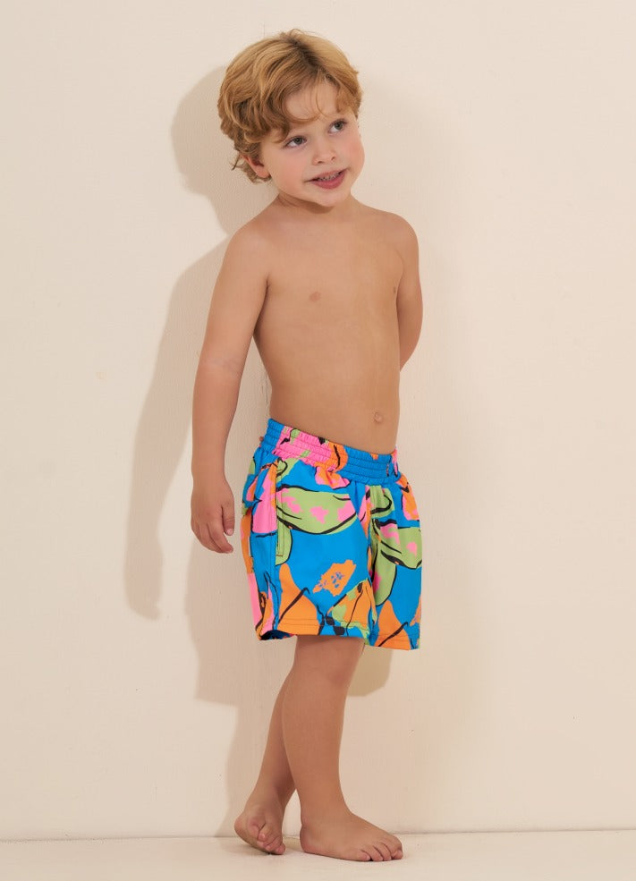 Maaji Little Sailor Boys Trunks - Water Flower
