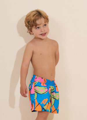 Maaji Little Sailor Boys Trunks - Water Flower
