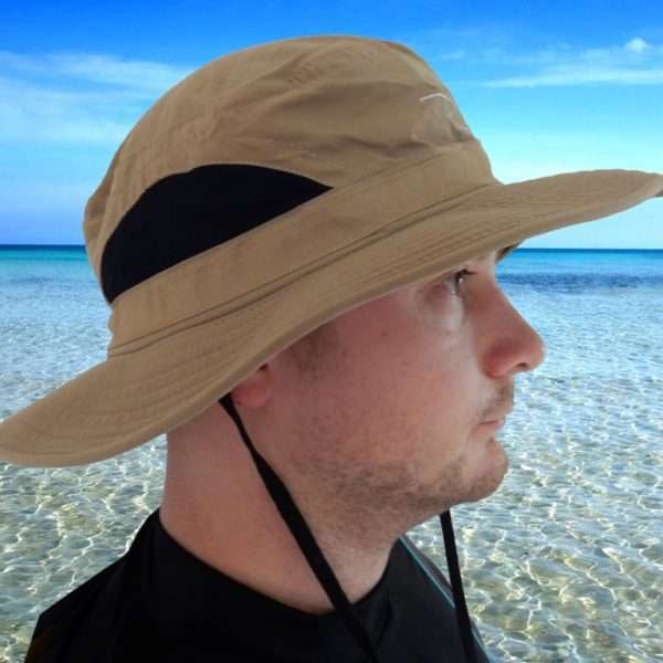 Radicool Broad Brim Hat - Khaki Small