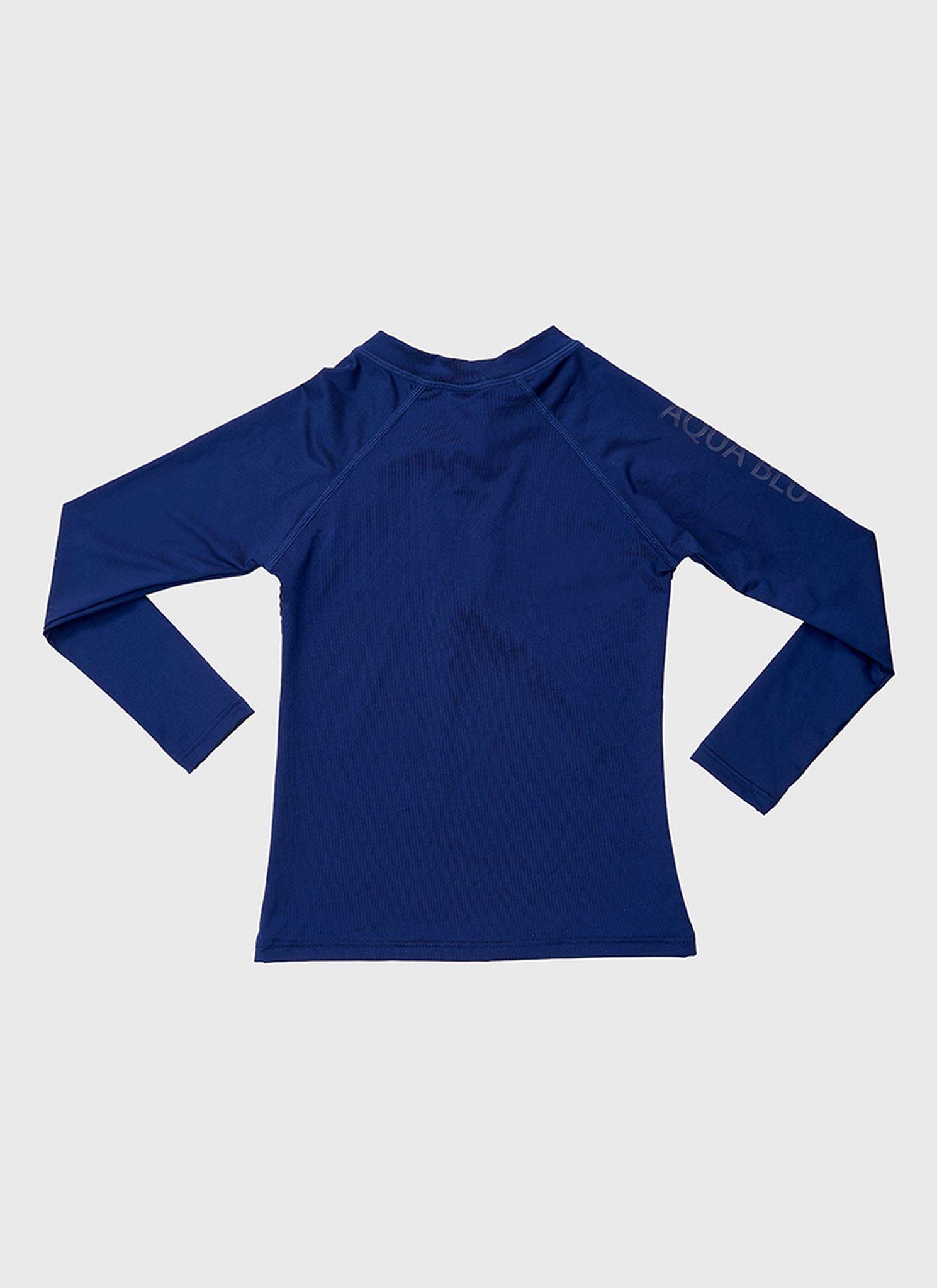 Aqua Blu Junior Boys Long Sleeve Rashie - Building Blocks