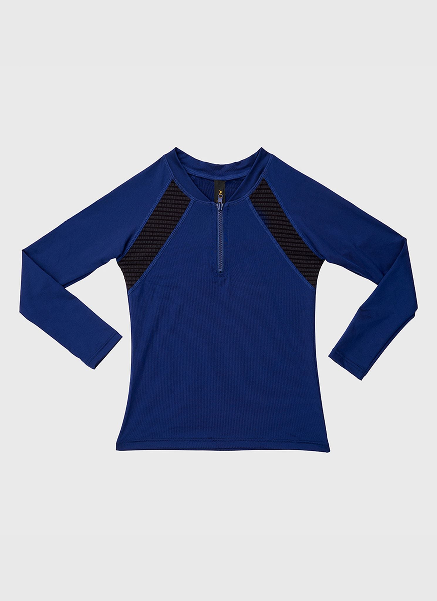 Aqua Blu Junior Boys Long Sleeve Rashie - Building Blocks