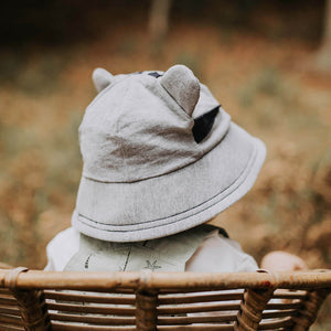 Bedhead Toddler Kids Bucket Hat UPF50+ - Tiger Grey Marle
