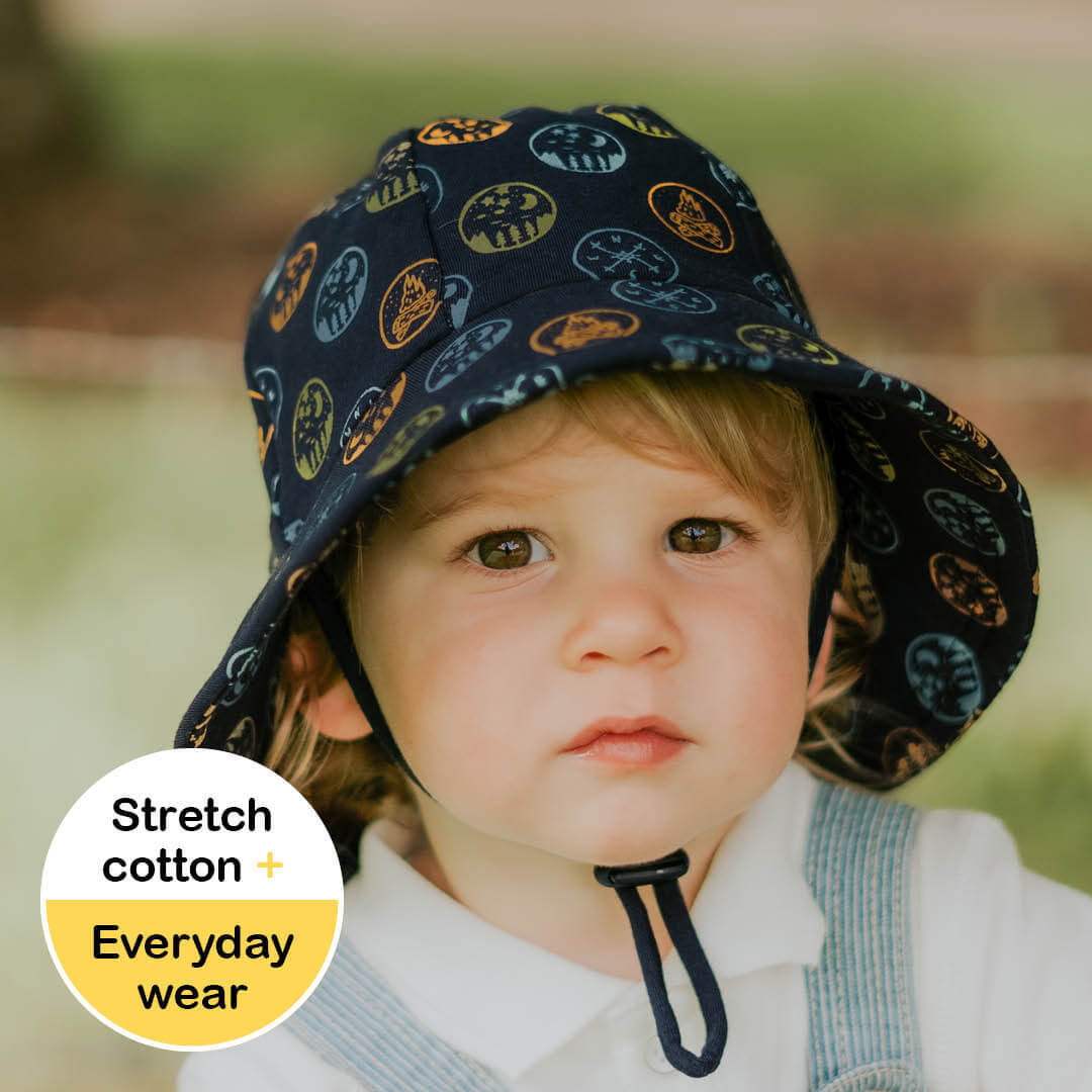 Bedhead Toddler Bucket Sun Hat UPF50+ - Nomad