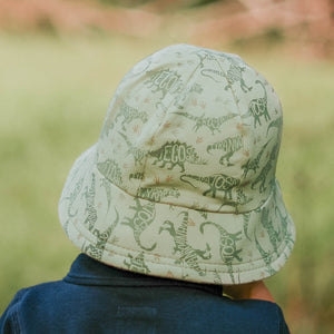 Bedhead Toddler Bucket Sun Hat UPF50+ - Prehistoric
