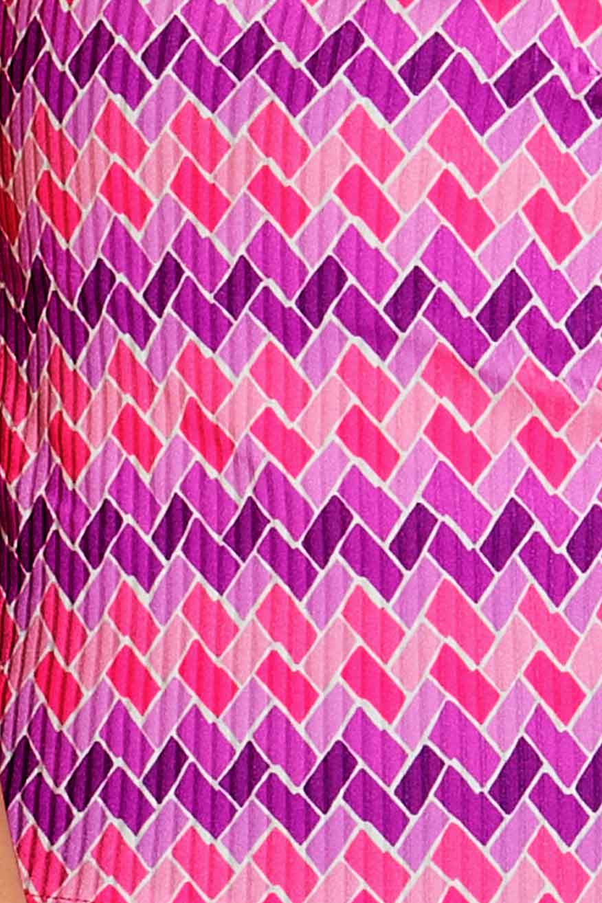 Baku Mid Bikini Pant - Mosaic