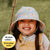 Bedhead Kids Ponytail Bucket Hat UPF50+ - Butterfly