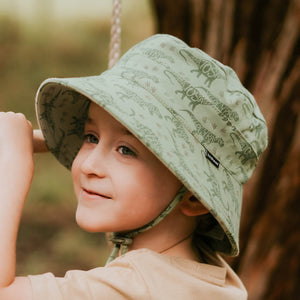 Bedhead Kids Classic Bucket Sun Hat UPF50+ - Prehistoric