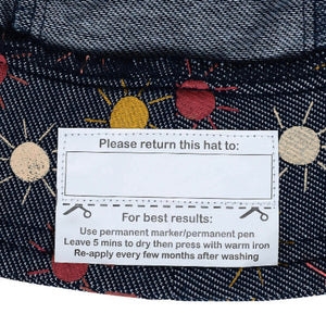 Bedhead Kids Classic Bucket Sun Hat UPF50+ - Sonny