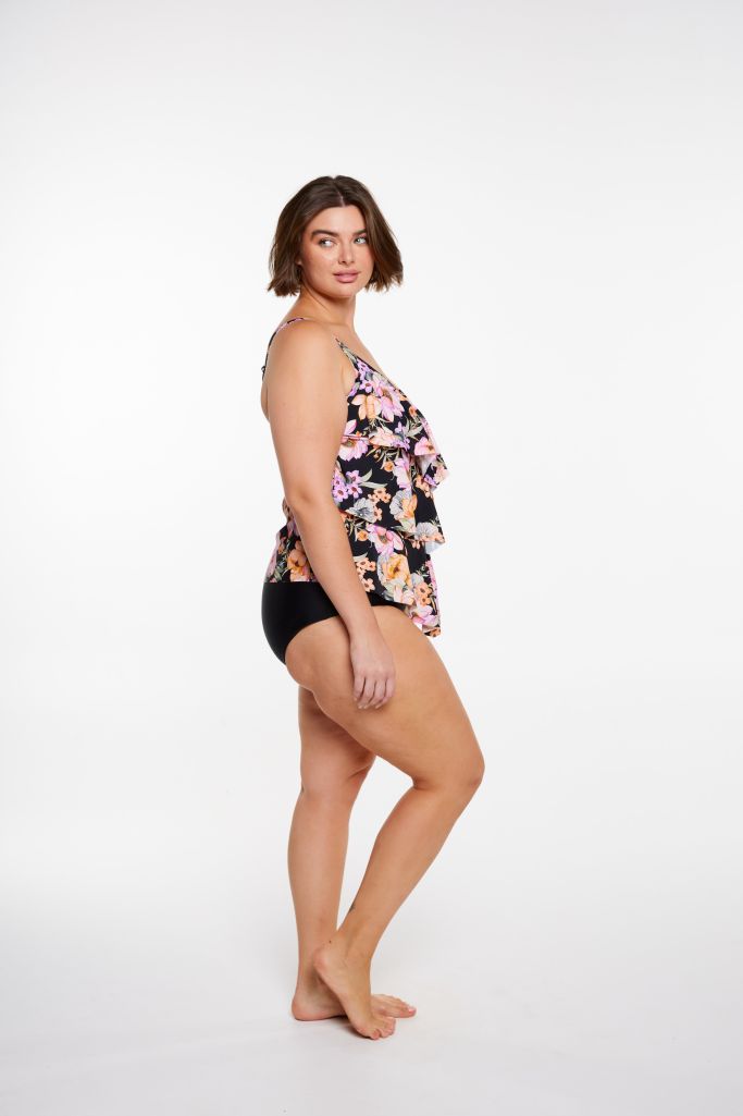 Capriosca 3 Tier Tankini Top - Kokomo