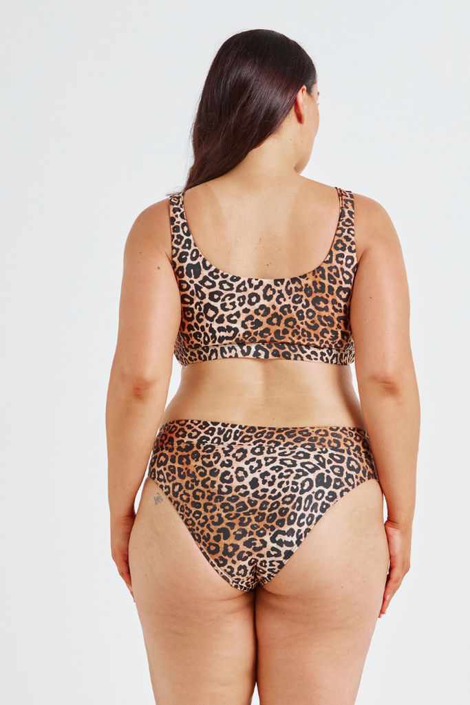 Capriosca Two Way Bikini Top - Leopard