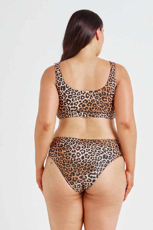 Capriosca Two Way Bikini Top - Leopard