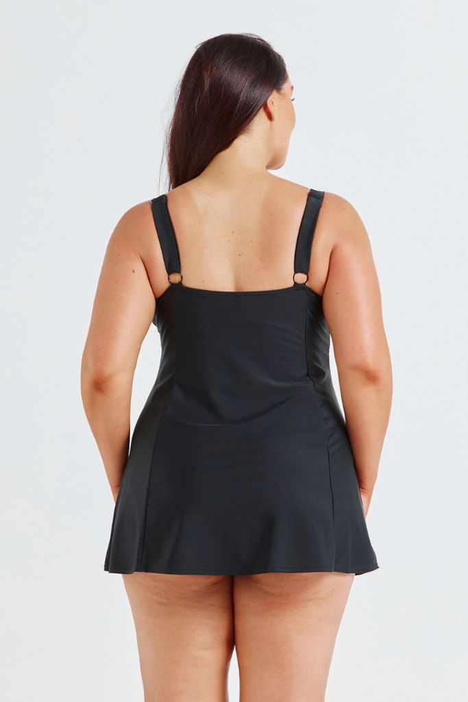 Capriosca Wide Strap Swim Dress - Molokai