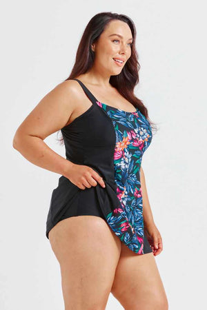 Capriosca Wide Strap Swim Dress - Molokai