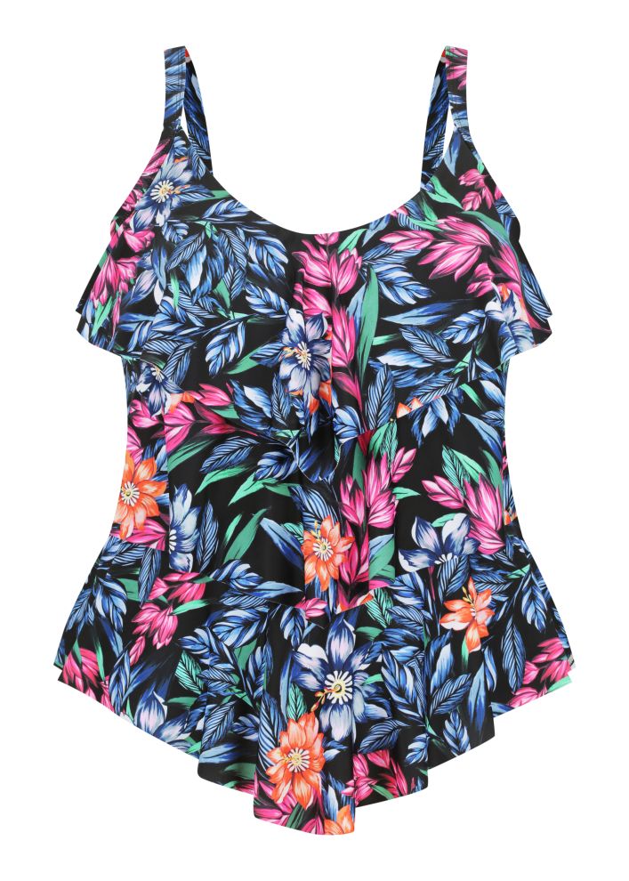 Capriosca 3 Tier Tankini Top - Molokai