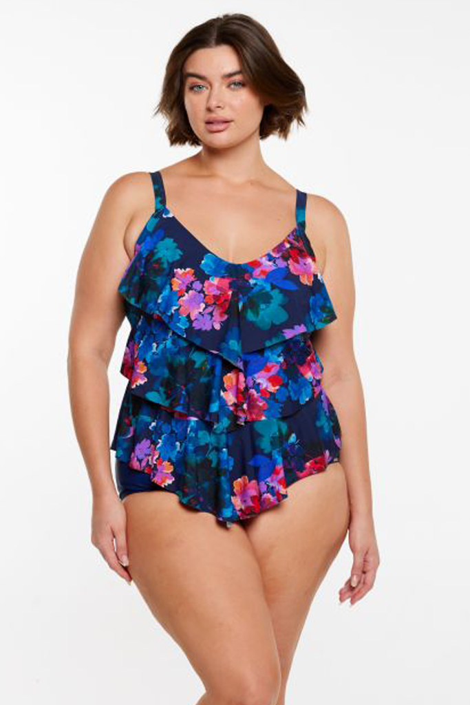 Capriosca 3 Tier Tankini Top - Montego