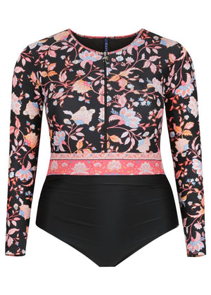 Capriosca Long Sleeve One Piece - Corsica