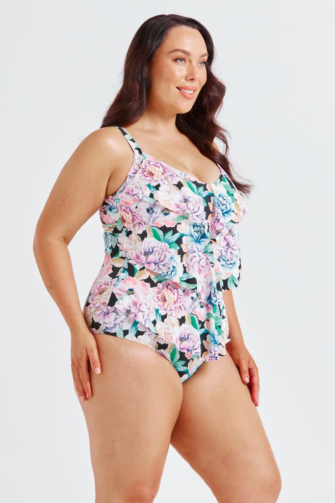 Capriosca 3 Tier One Piece - Positano Black