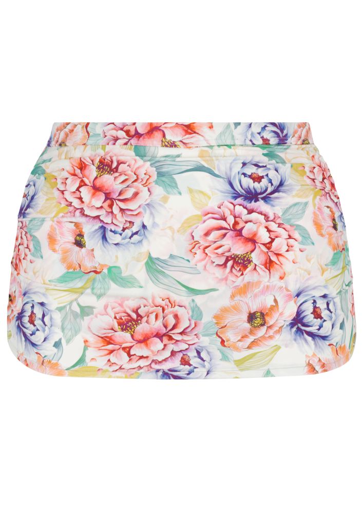 Capriosca Retro Skirted Pant - Positano White