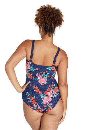 Genevieve F/G Cup Underwire One Piece - Japanese Blossom