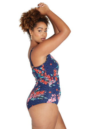 Genevieve F/G Cup Underwire One Piece - Japanese Blossom