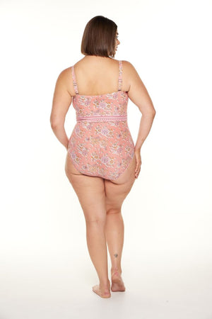 Capriosca Underwire Bandeau One Piece - Seychelles