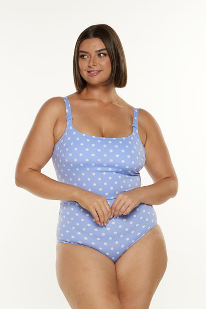 Capriosca Tank One Piece - Vintage Dots