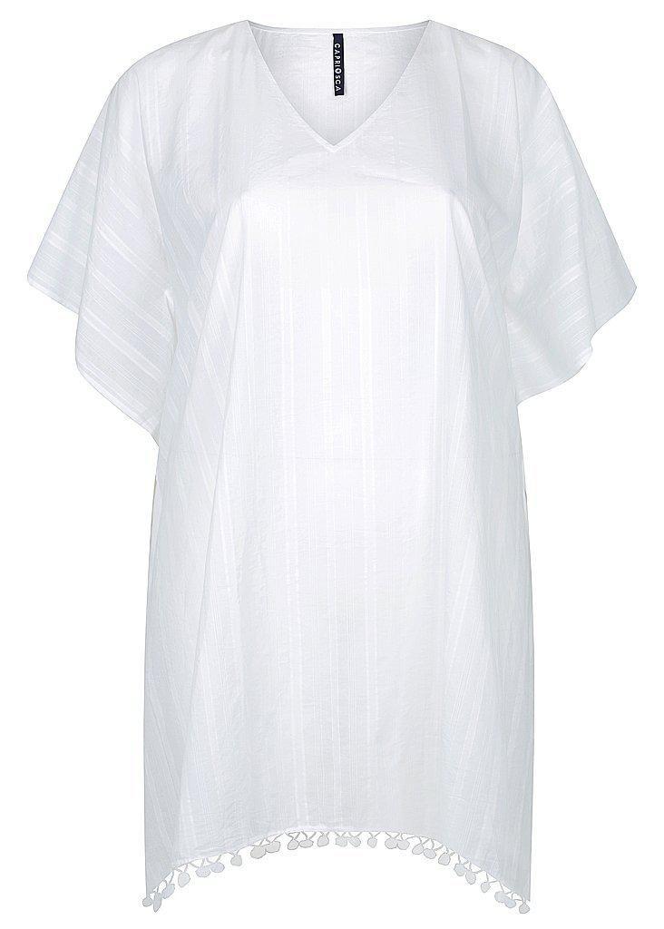 Capriosca Cotton Kaftan - White