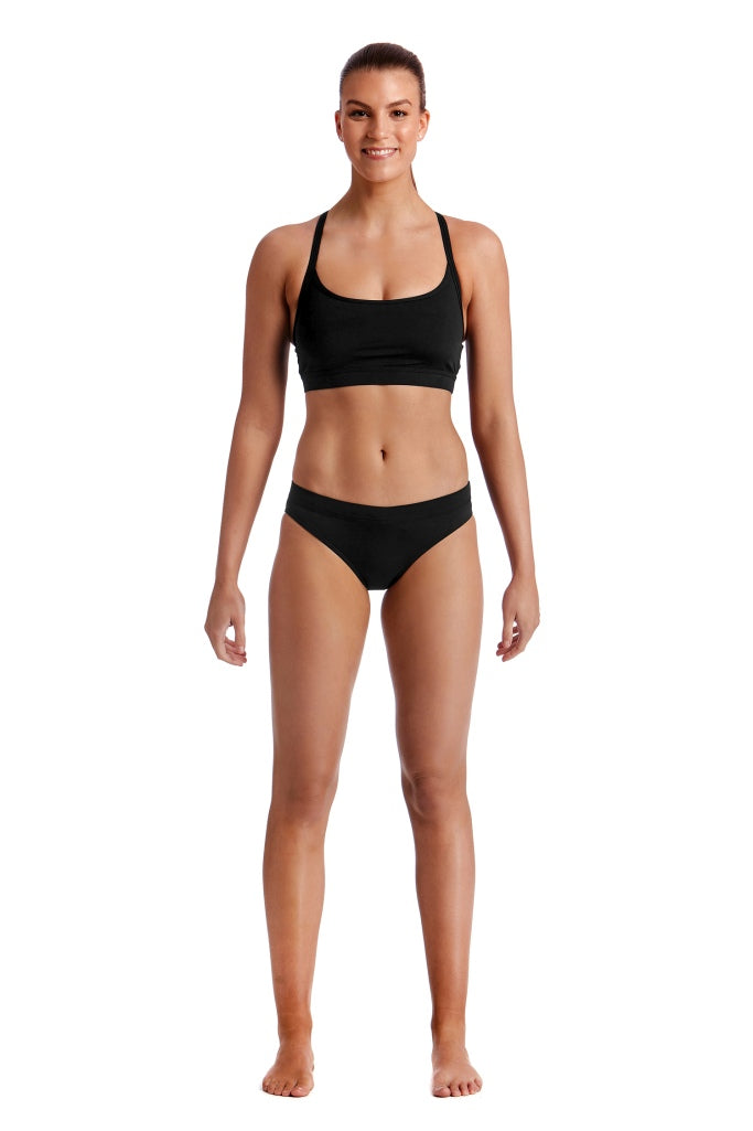 Funkita Ladies Sport Brief - Still Black