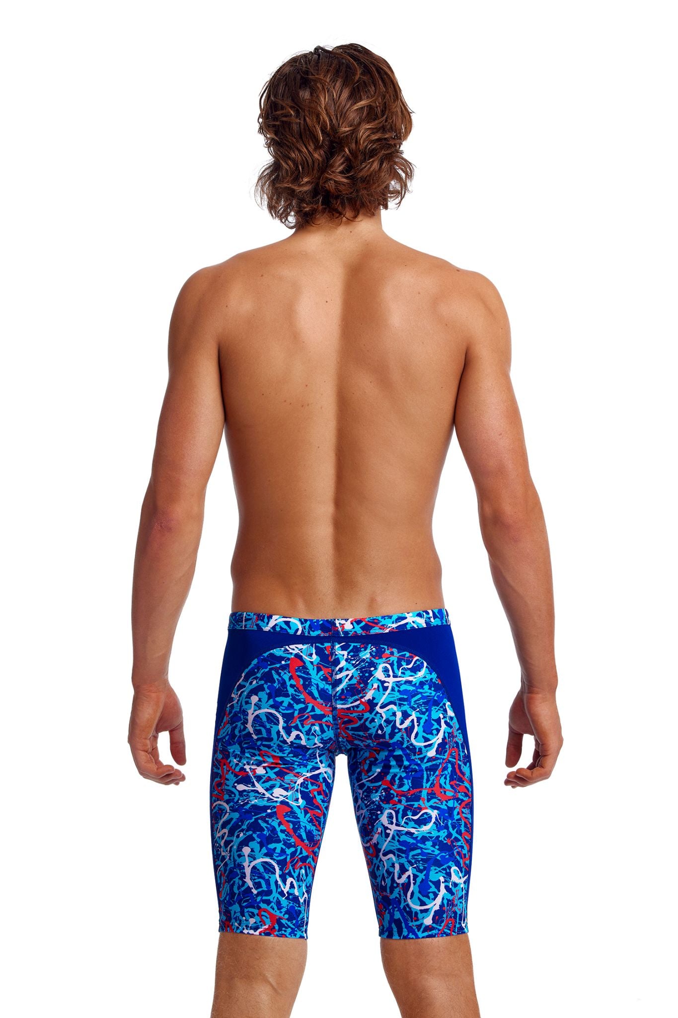 Funky Trunks Mens Training Jammers - Mr Squiggle