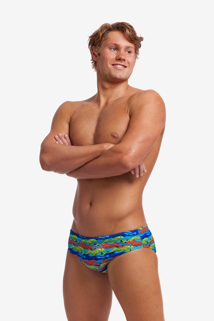 Funky Trunks Mens Classic Briefs - No Cheating