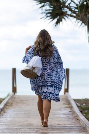Capriosca Full Moon Kaftan - Navy