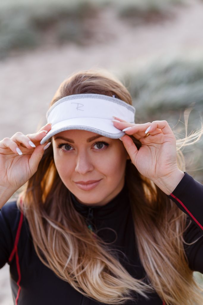 Radicool Soft Visor White and Silver