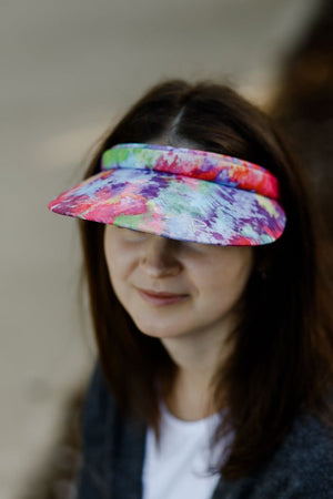 Radicool Womens Visor - Tie Dyed